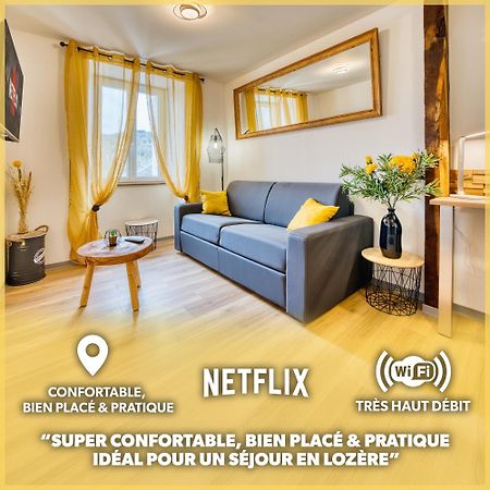 Ferienwohnung Les Hourtous Netflix Wi-Fi Fibre Terasse 4 Pers Banassac Exterior foto